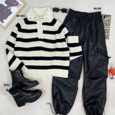 Women'S Cargo Pocketed Long Pants WO-992