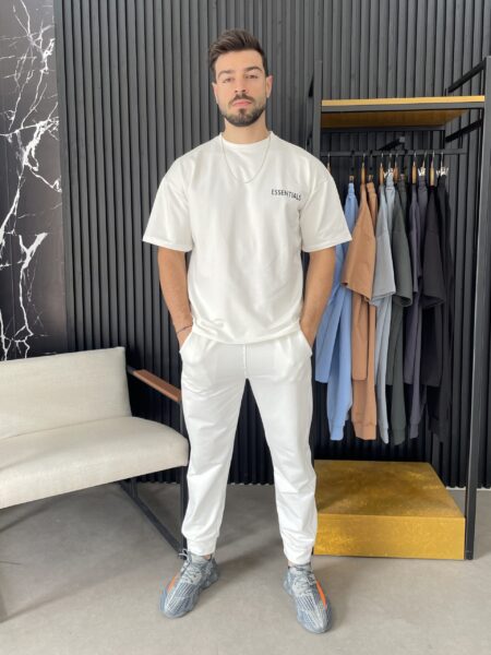 Men's Printed Round Neck Short Sleeve T-Shirt Men-669