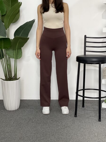 High Waist Flare Leg Pants WO#055
