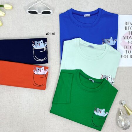 Women’s Slogan Graphic Tee wo-1199