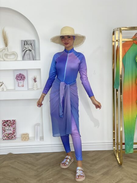 Women Colorful Burkini WB-552