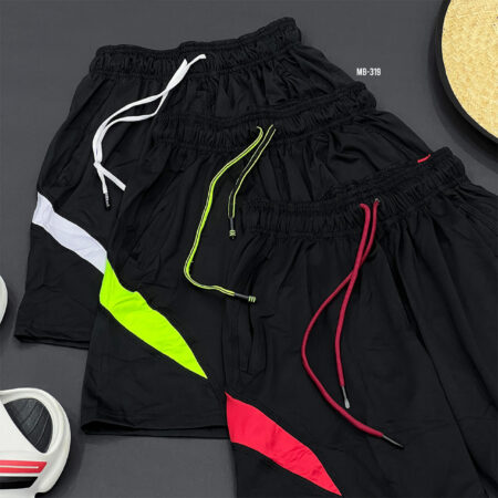 Neon Accent Beachwear Shorts MB-319