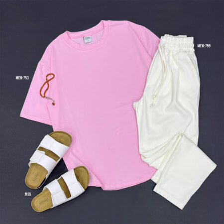 Basic Oversize Drop shoulder T-shirt Men-753