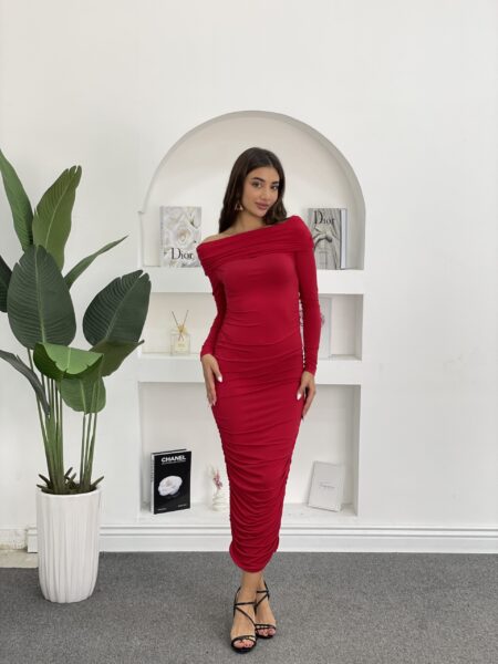 Scarlet Embrace Gown Dress WO-1395