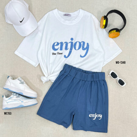 Women graphic Lounge set WO-1348