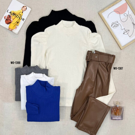 Women Chic Turtleneck WO-1388
