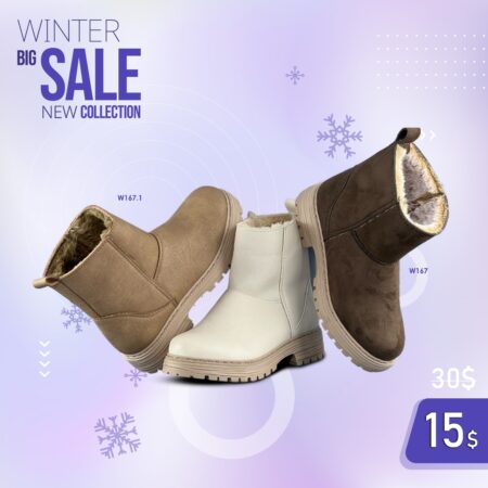 Fashionable Thick Platform Boots​ W167