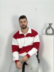 Men's Striped Sweater MENT139