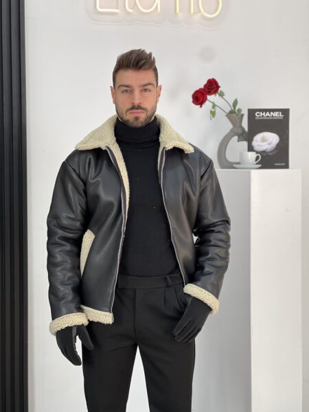 Thickened Thermal Lined Zip-Up Jacket MENJ145