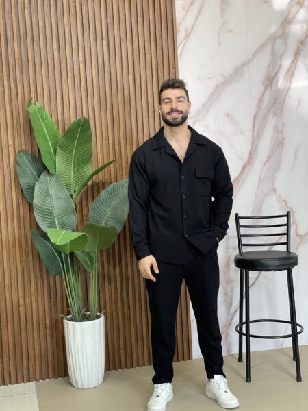 2pcs Shirt And Pants Set MENS189