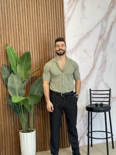 Button Front Shirt MENC185