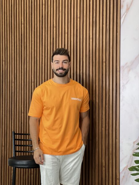 Men’s Drop Shoulder Letter Print Men-720