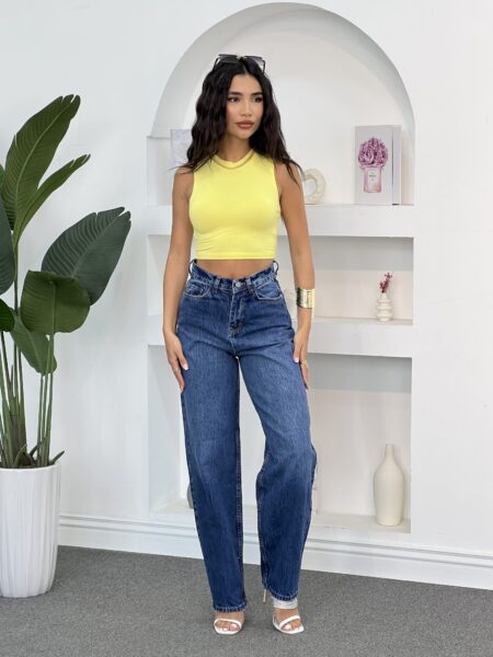 High-Rise Balloon Jeans WOP488