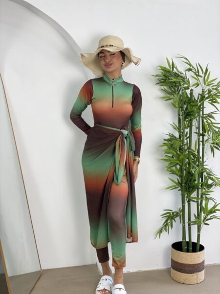 Zayna Brown Burkini WB-40150