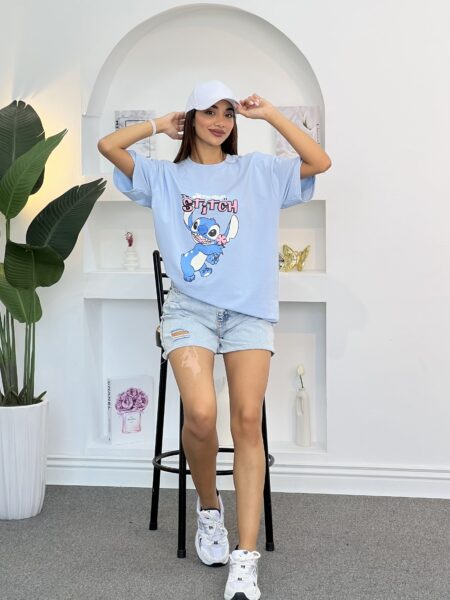 Oversized Stitch T-shirt WOT532