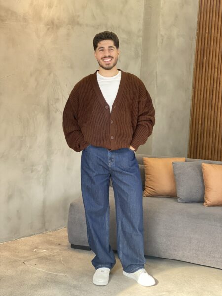 Drop Shoulder Cardigan MENT261