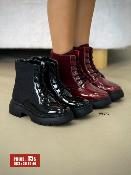 Classic Patent Boots W907.2