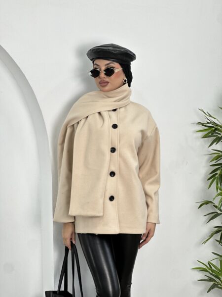 Soft Wrap coat WOJ697