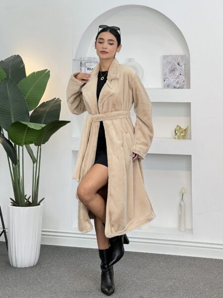 Long Sleeve Longline Coat WOJ155