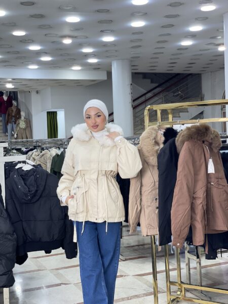 Serene Faux-Fur Hooded jacket WOJ703