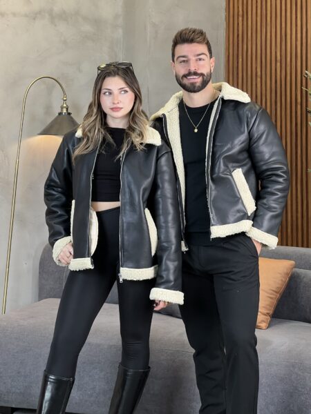 Thickened Thermal Lined Zip-Up Jacket MENJ145