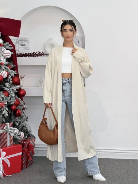 Long Knitted Kimono WOC847