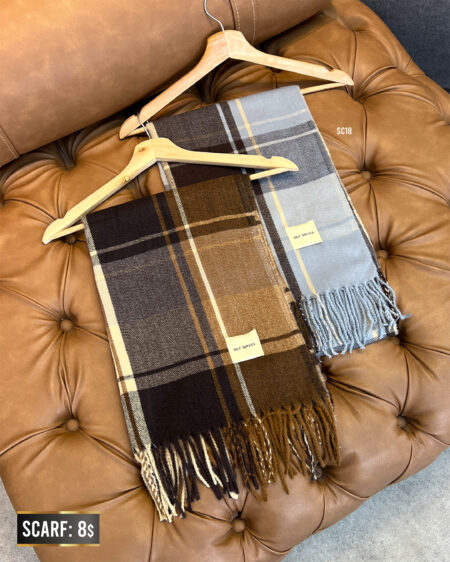 Fashionable Plaid Scarf SC18