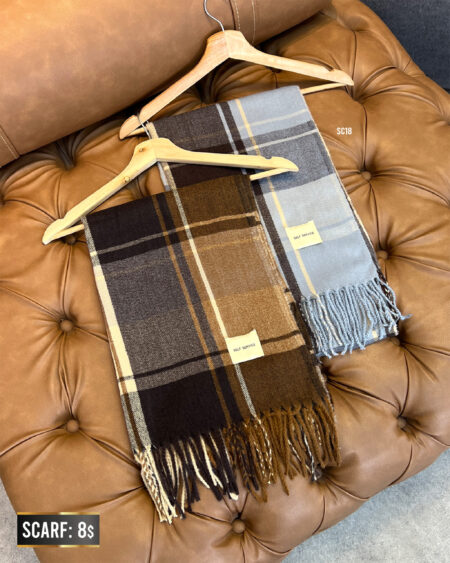 Fashionable Plaid Scarf SC18