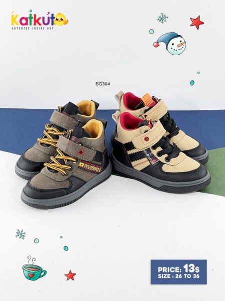 high-top kids sneakers for boy