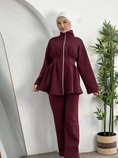 Elegant Zip Co-Ord Set WOS871
