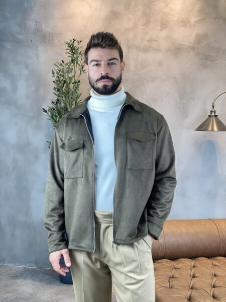 Warm Long Sleeve Casual Jacket MENJ253