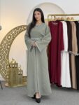 Serene Bloom Abaya WOA243