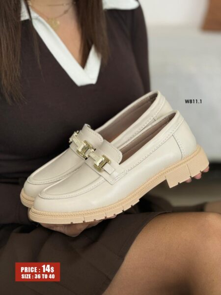 Loafers with Metal Detail W811.1