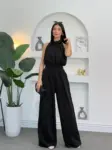 Solid Elegant Jumpsuit WOO420