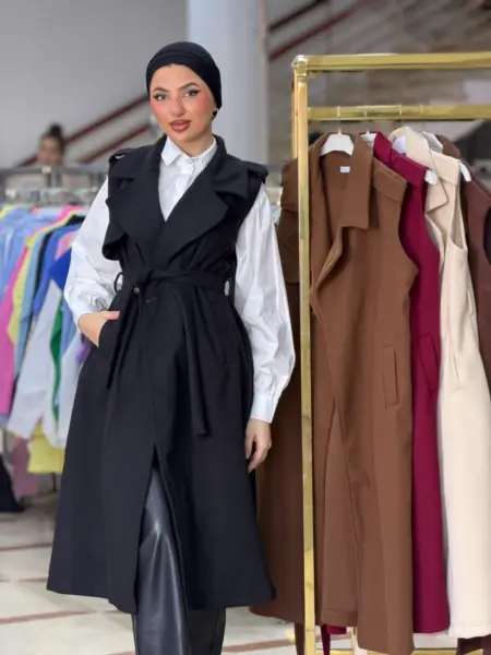 Tailored Long Vest WOJ923