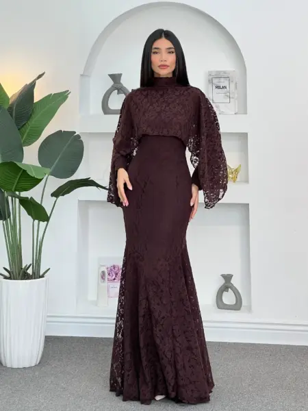 dentelle maxi dress WOD918