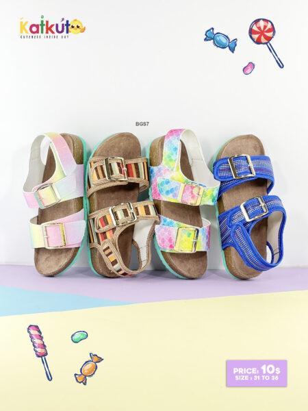 Pastel dream buckle sandals BGS7