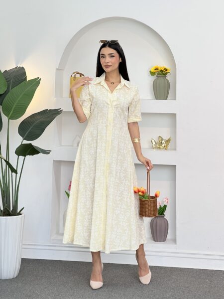 Soft Embroidery Dress WOD969