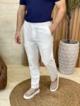 Premium elastic-waist trousers MENP335