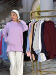 Oversized Hooded Sweatshirt WOT1112