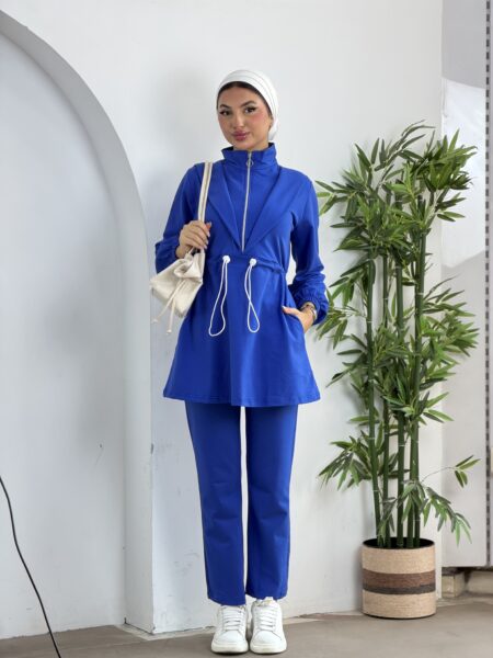 Loose-Fit Jacket & Trousers Set WO-1392
