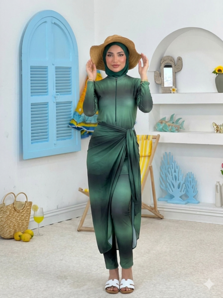 4-piece aquaflex burkini WB-26114