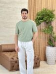 Smart-casual fine-knit tee MENT340