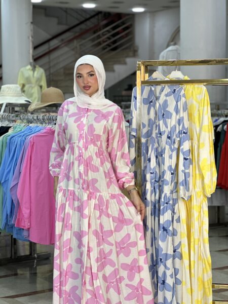 Printed Midi Dress WOD1035