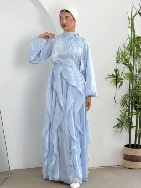 Skyla Ruffle Maxi Dress WOD1019