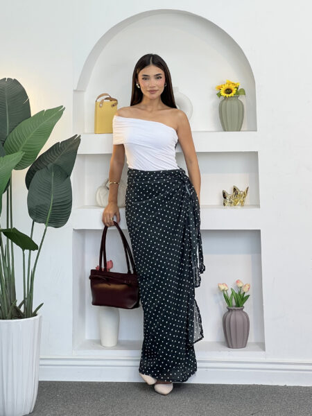 Polka Grace Maxi Skirt WOSK1057