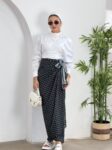 Polka Grace Maxi Skirt WOSK1057