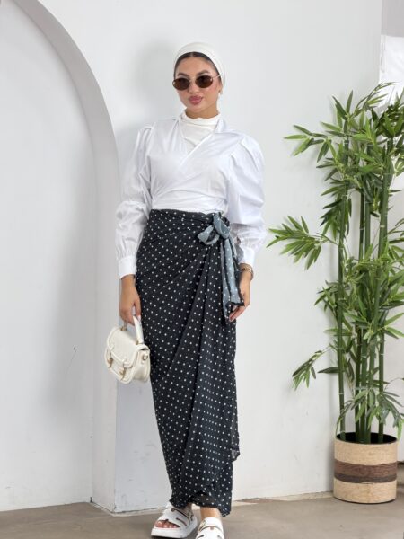 Polka Grace Maxi Skirt WOSK1057
