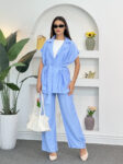Ayla Tie-Waist Set WOS358