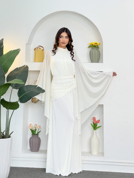 Lumi Draped Maxi Dress WOD1072